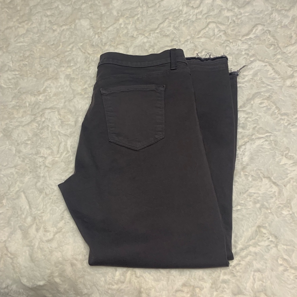 J Brand  dark gray Ankle & Cropped Jeans